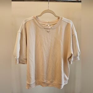 Nine Britton Light Tan Soft Blouse Xl